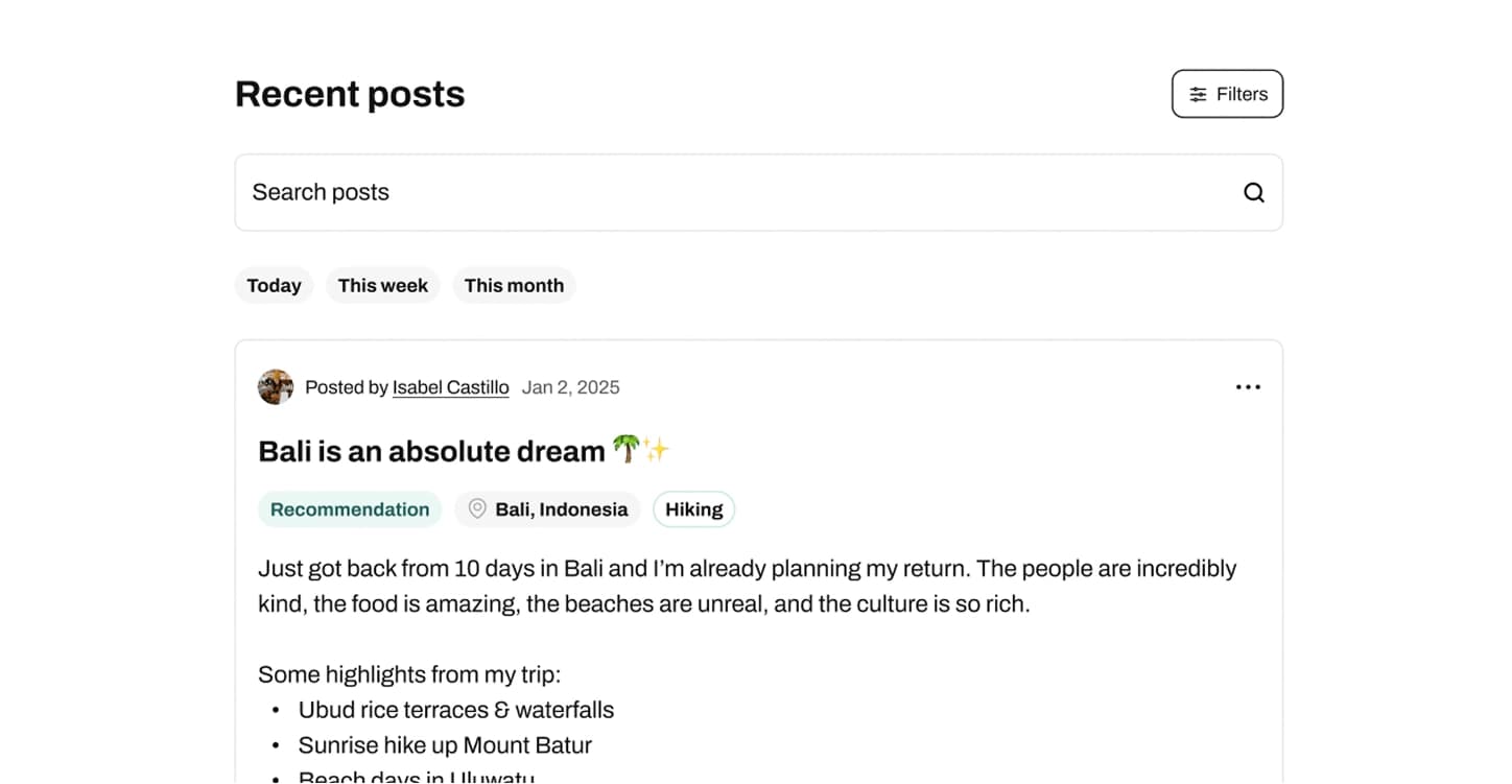 Recent posts on Exposure